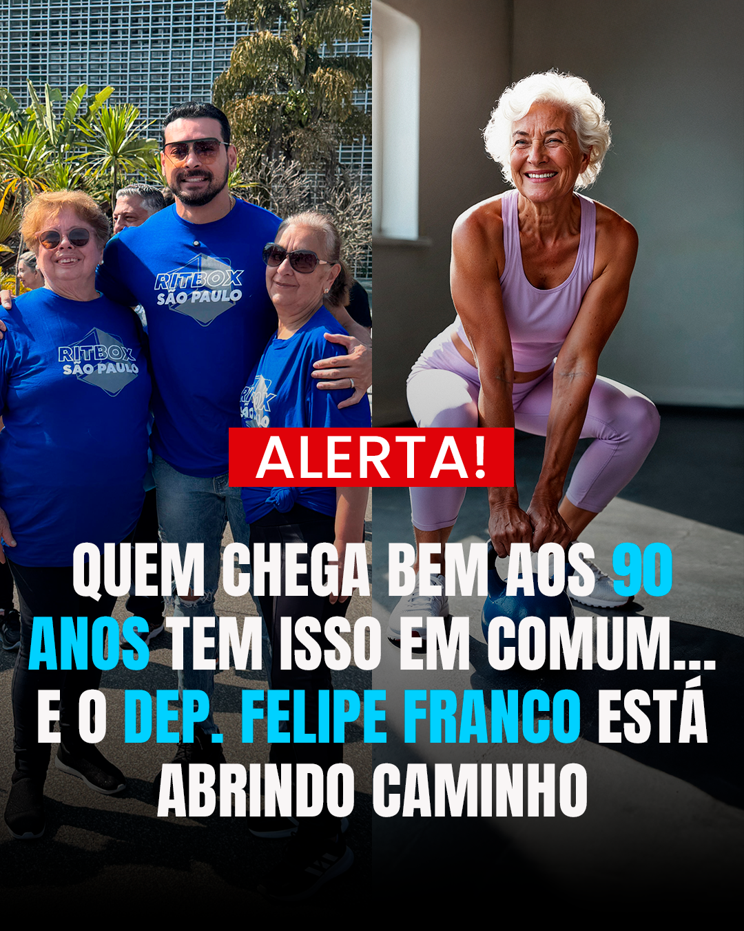 Quem chega bem aos 90 anos tem isso em comum