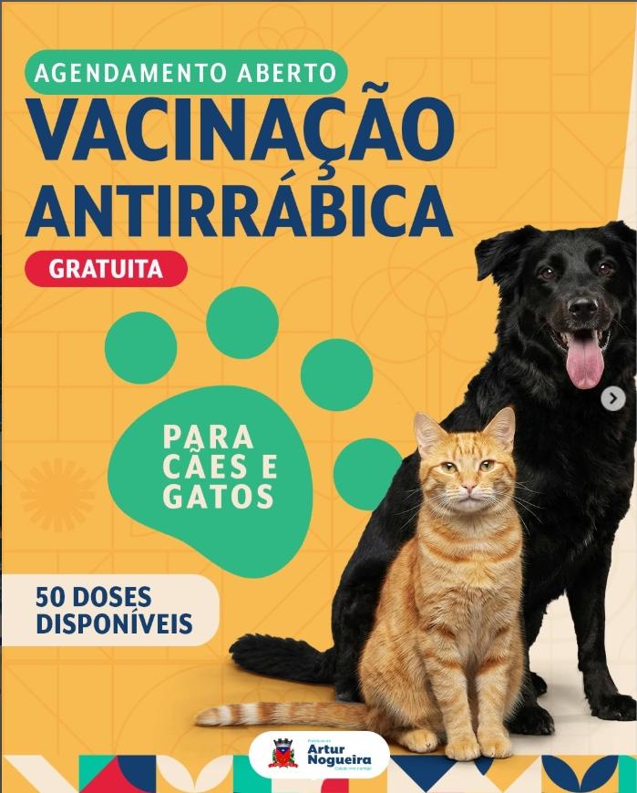 Agendamento para vacinação antirrábica é aberto no município