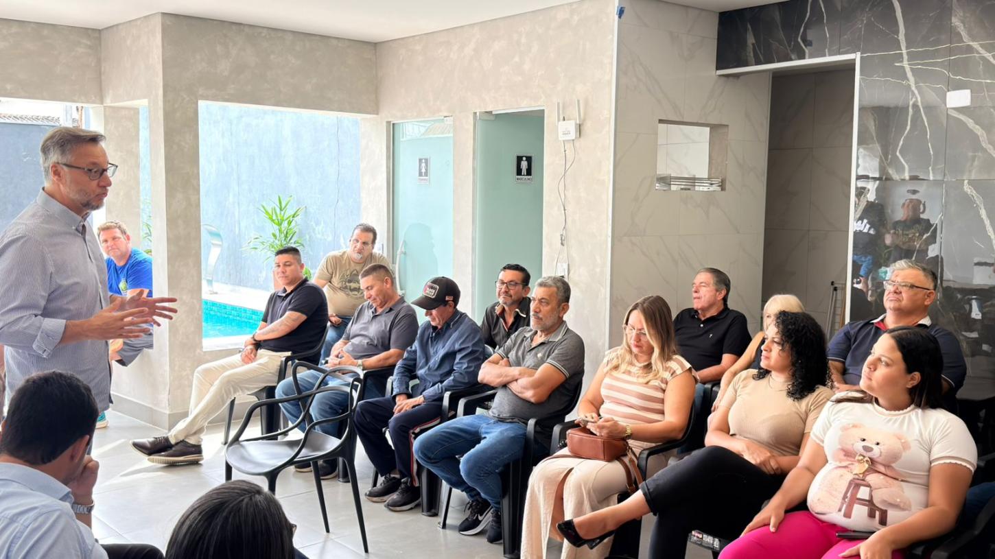 Deputado João Cury visita Limeira e fortalece diálogo com lideranças locais