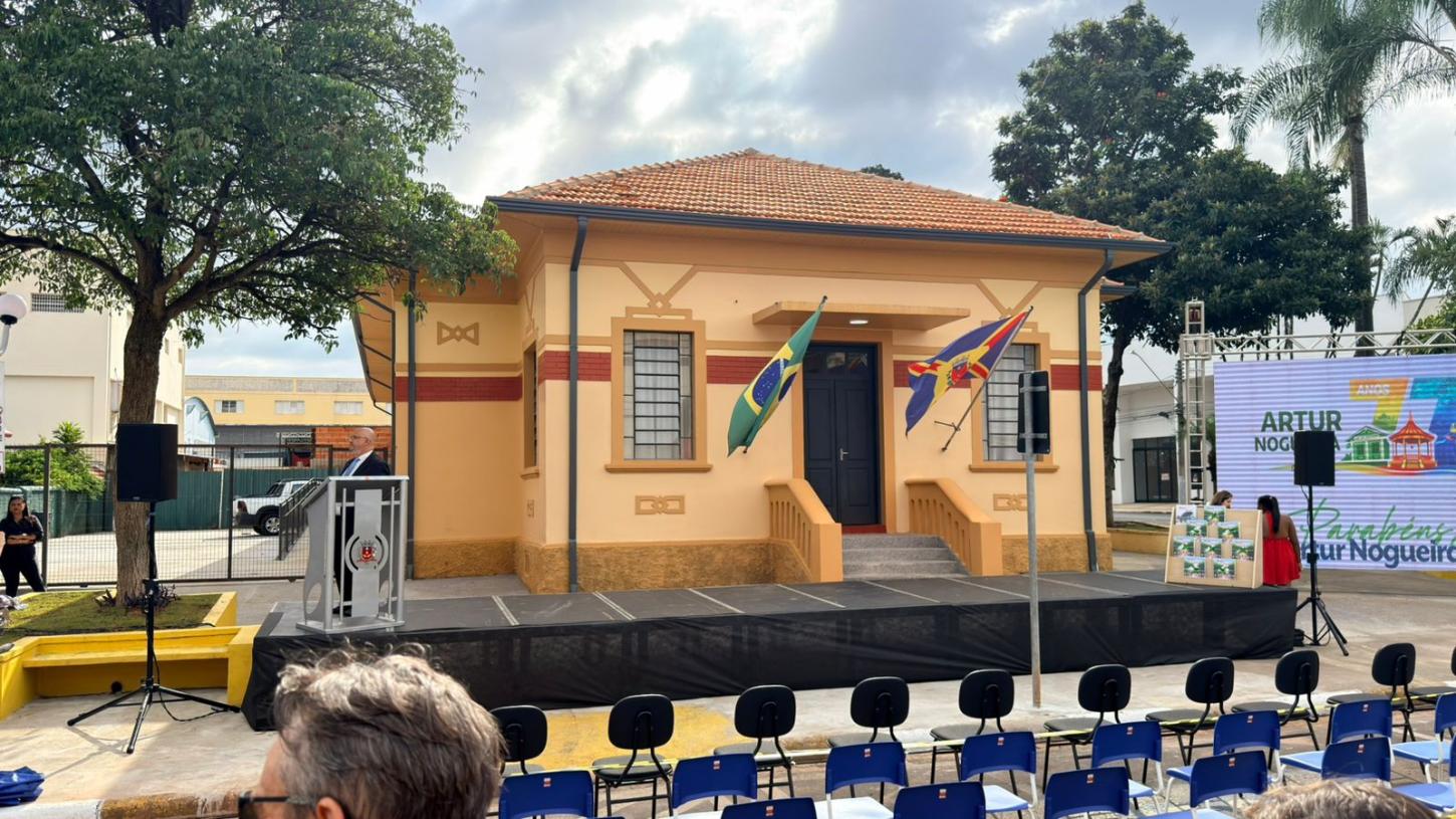 Artur Nogueira celebra 77 anos com entrega de prédio histórico revitalizado