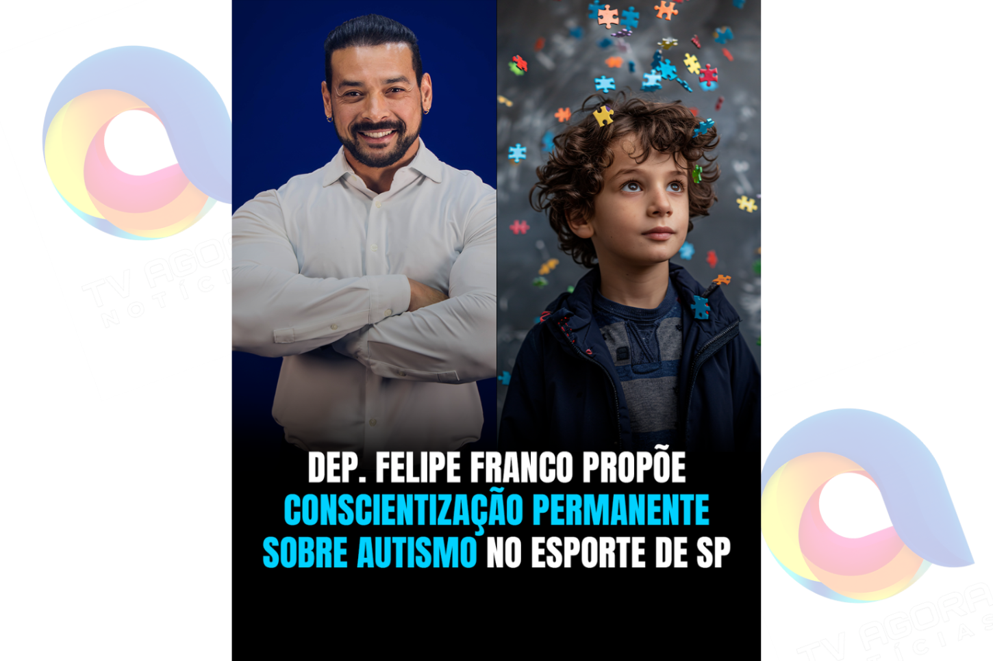 Dep. Felipe Franco propõe conscientização permanente sobre autismo no esporte de SP