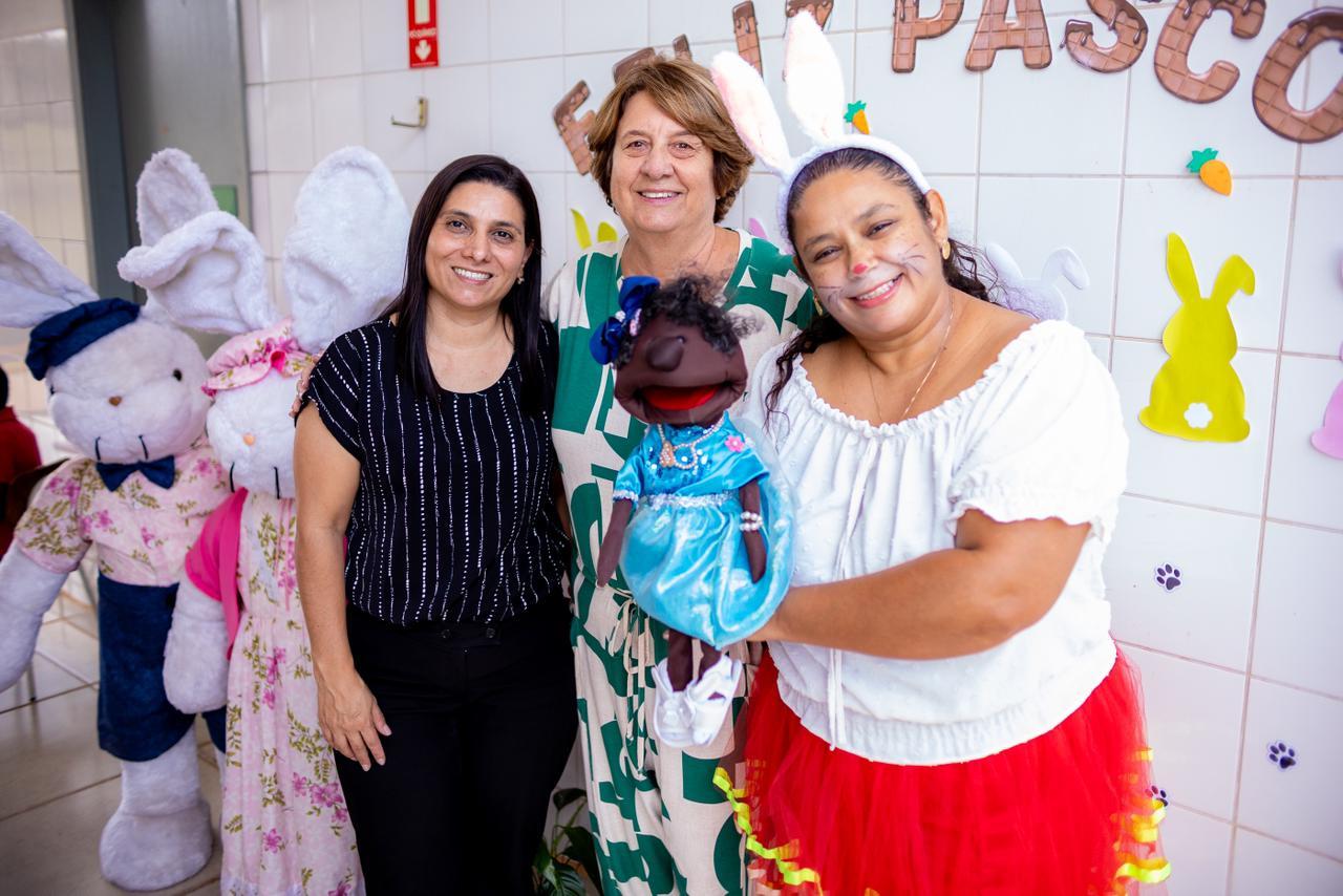 Páscoa é celebrada com acolhimento, atividades e entrega de ovos de chocolate no CRAS da Praça CEU