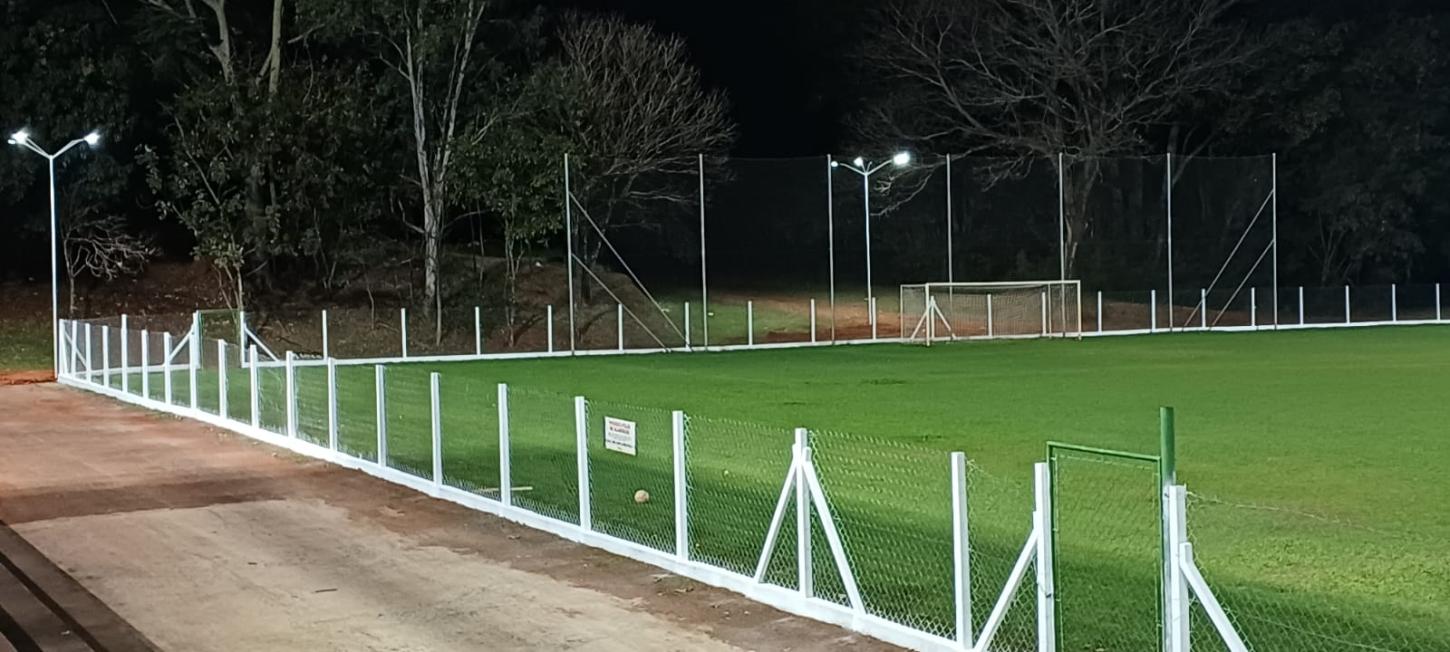Prefeitura de Artur Nogueira conclui novo sistema de iluminação do Estádio Municipal Fábio Ferrari
