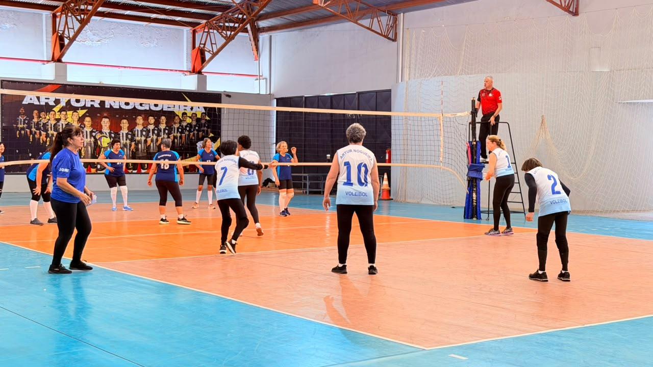 Prefeitura de Artur Nogueira convida pessoas com 60 anos ou mais a participarem das atividades esportivas da Melhor Idade