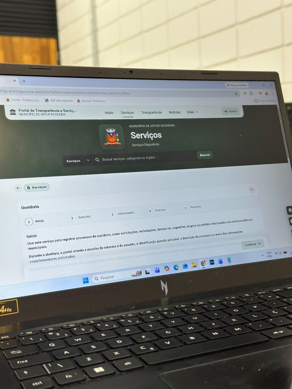 Prefeitura de Artur Nogueira destaca importância da Ouvidoria como canal de comunicação com a população