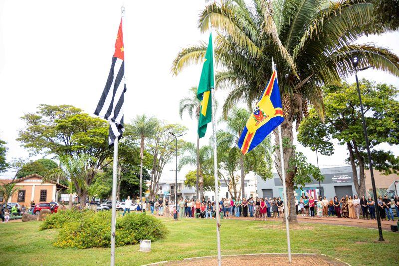 Artur Nogueira celebra o 7 de Setembro com Ato Cívico na Praça do Coreto