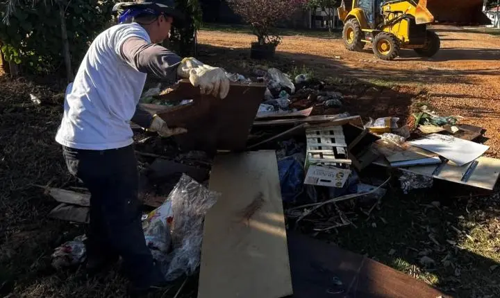 Operação Cidade Limpa chega ao Parque das Torres em Artur Nogueira nesta quarta-feira (22)