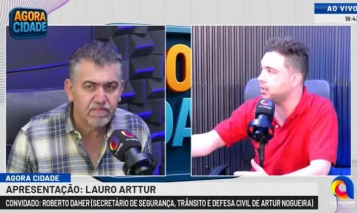 Roberto Daher destaca reforço na segurança de Artur Nogueira durante participação no Agora Cidade